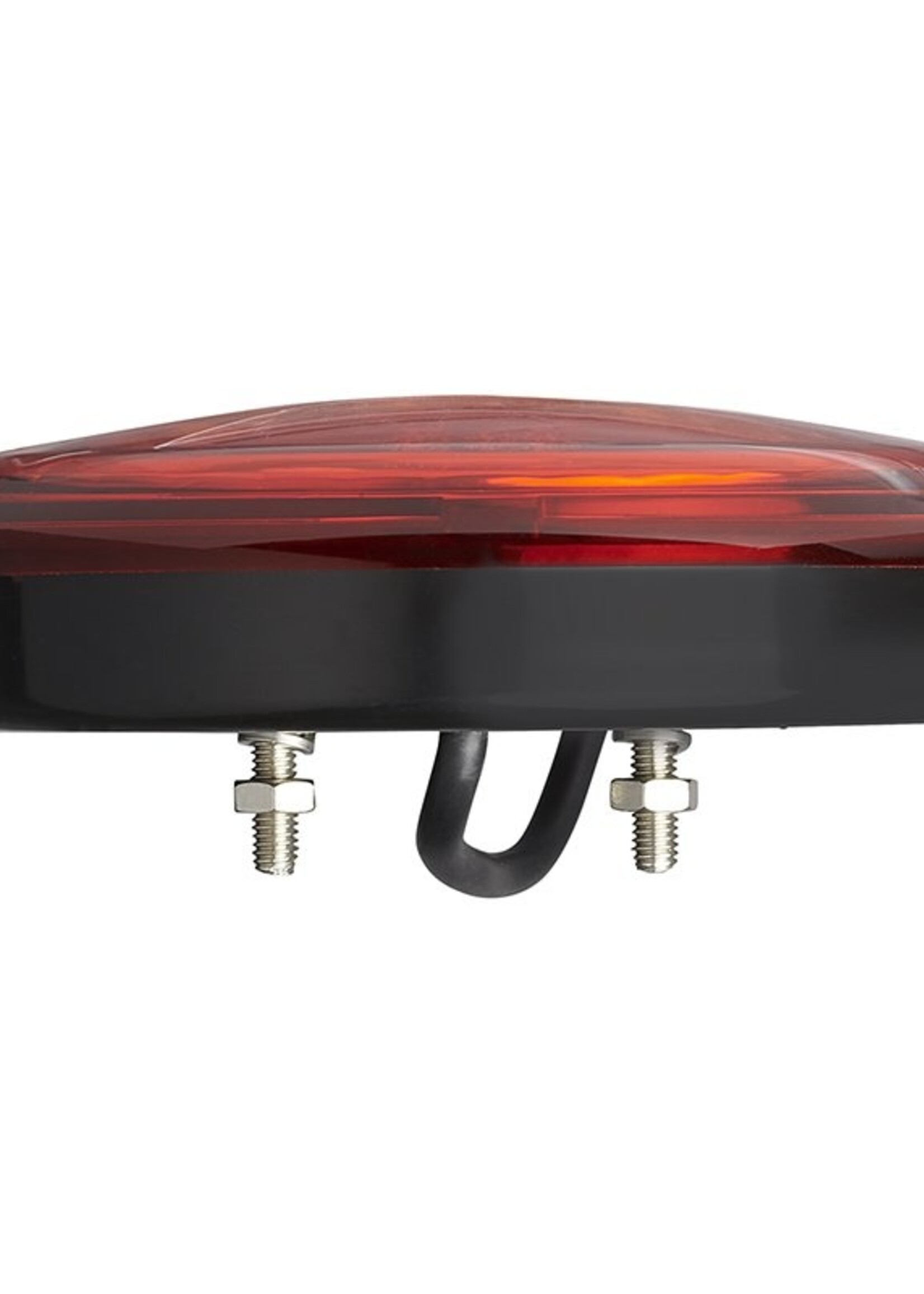 Cantonal LED achterlicht rond 140x32 mm met connector aansluiting - 30 cm kabel