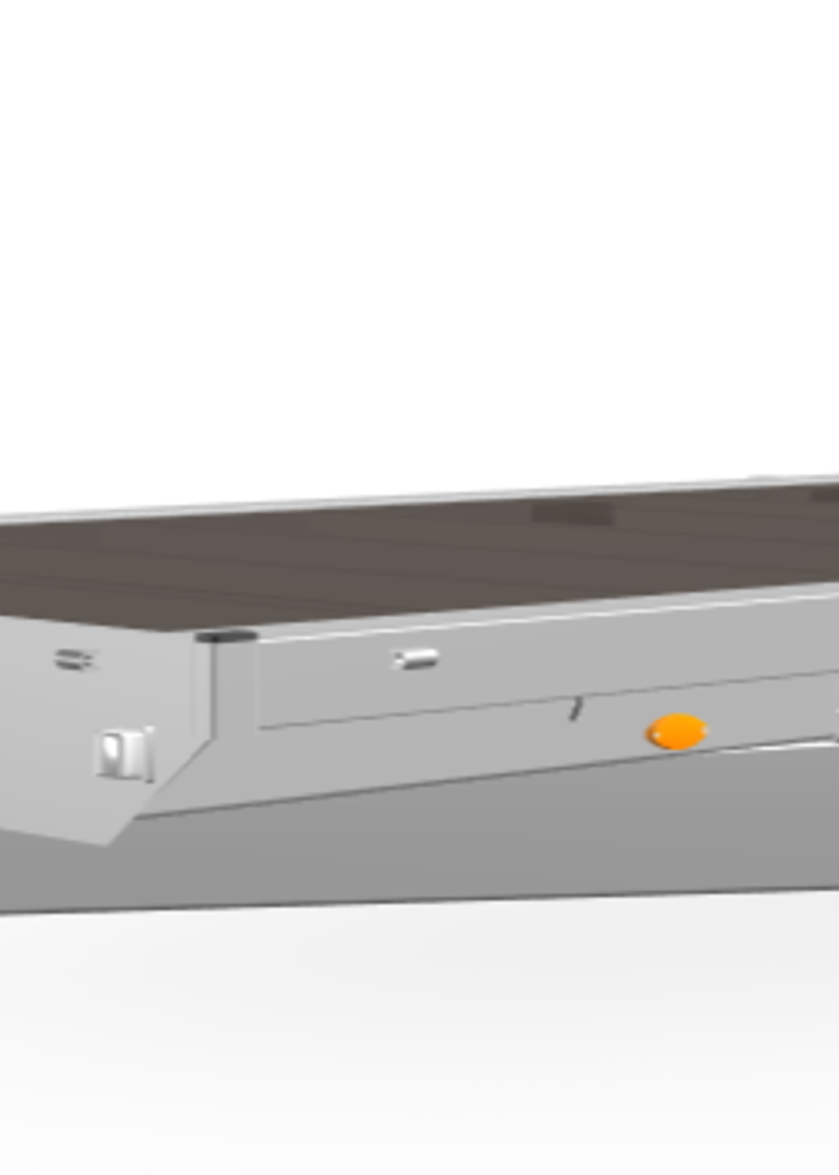 Eduard Geremde Eduard plateauwagen - 606x220 cm - 3500 kg bruto laadvermogen - tridem asser