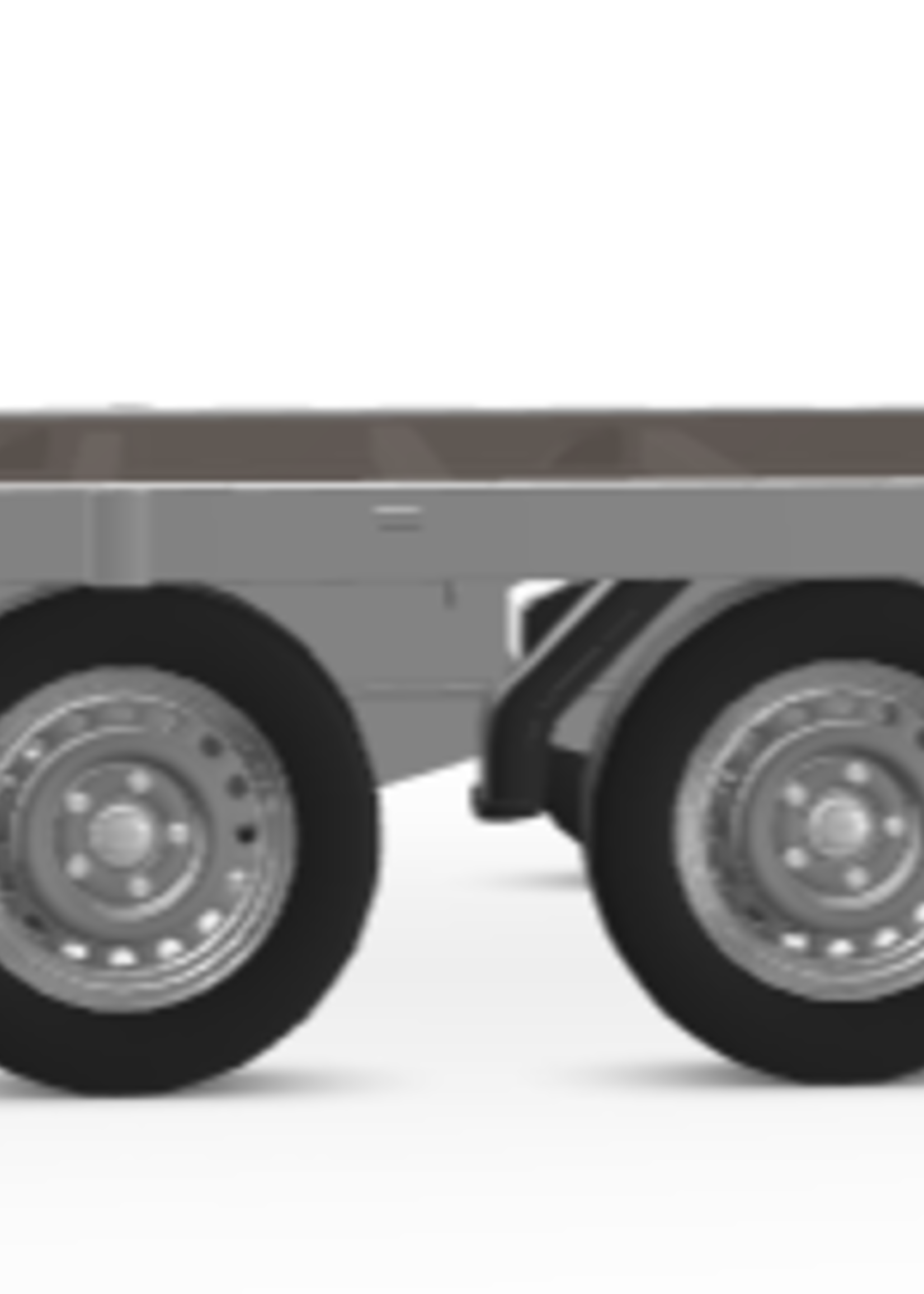 Eduard Geremde Eduard plateauwagen - 606x220 cm - 3500 kg bruto laadvermogen - tridem asser