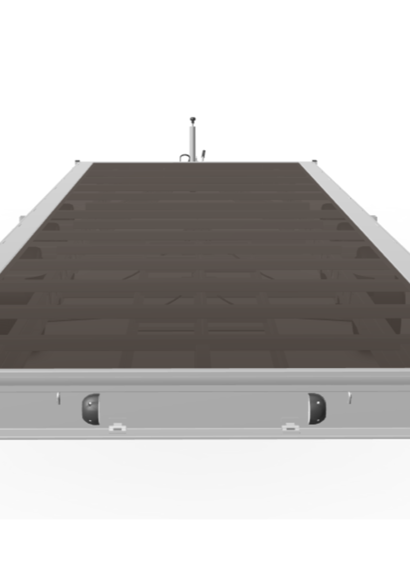 Eduard Geremde Eduard plateauwagen - 606x220 cm - 3500 kg bruto laadvermogen - tridem asser