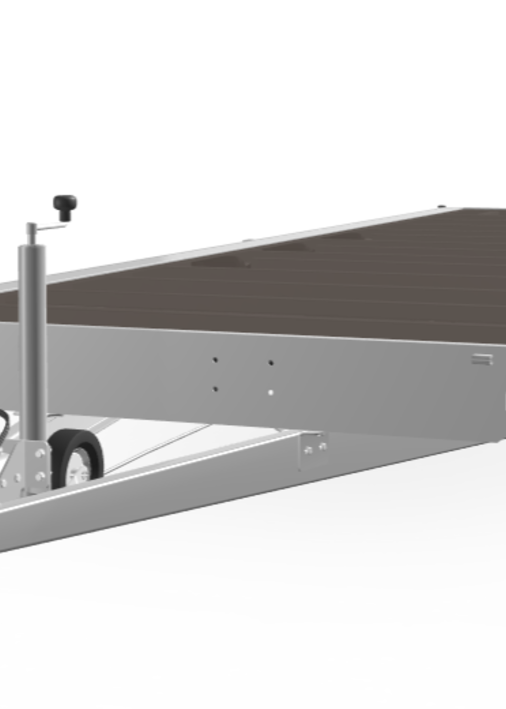 Eduard Geremde Eduard plateauwagen - 606x220 cm - 3500 kg bruto laadvermogen - tridem asser