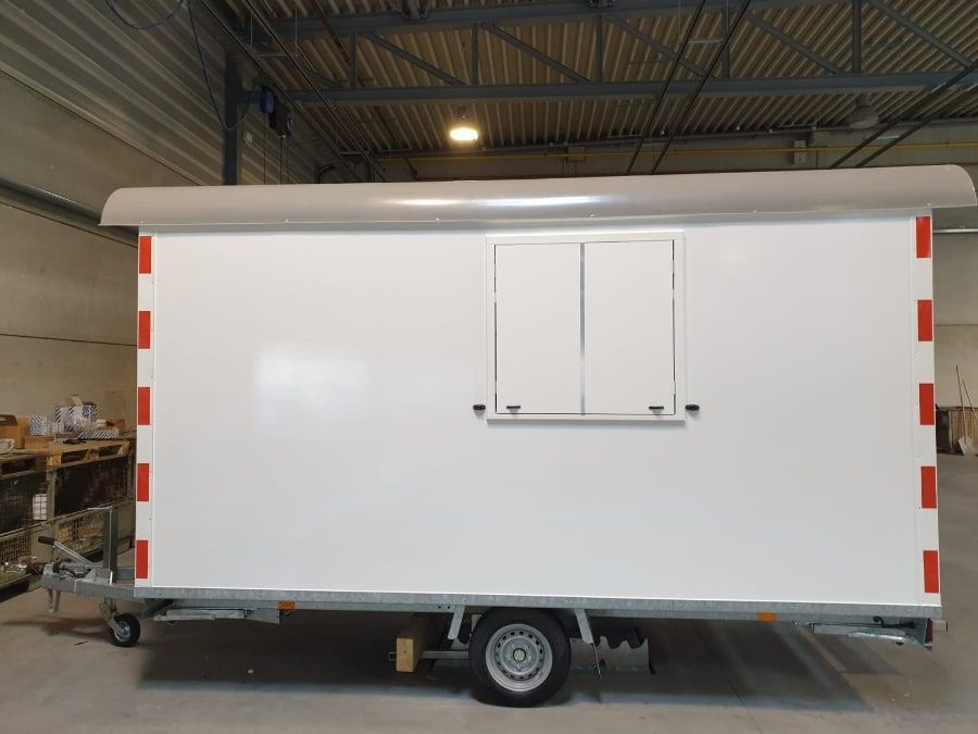 Anssems PTS schaftwagen - 1400 kg bruto laadvermogen - geremd - schaftruimte 292x188x211 cm
