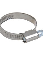 Cantonal Slangklem RVS  - 25 >| 40 mm