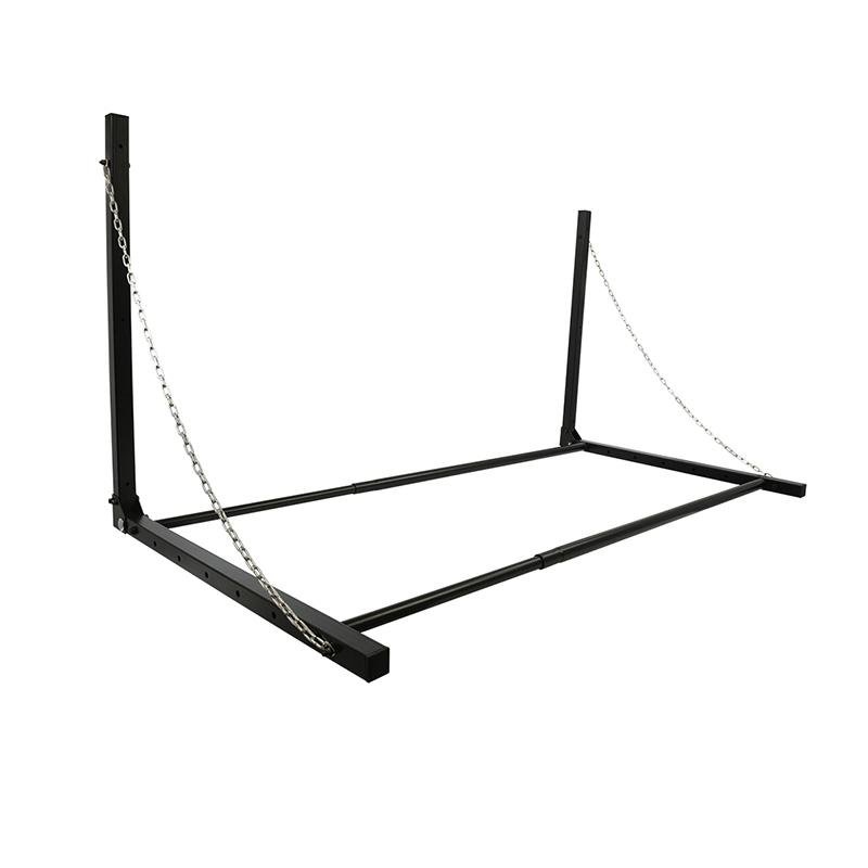 Bandenrek muurbevestiging - verstelbaar van 90 tot 122 cm - 90 kg maximaal draagvermogen