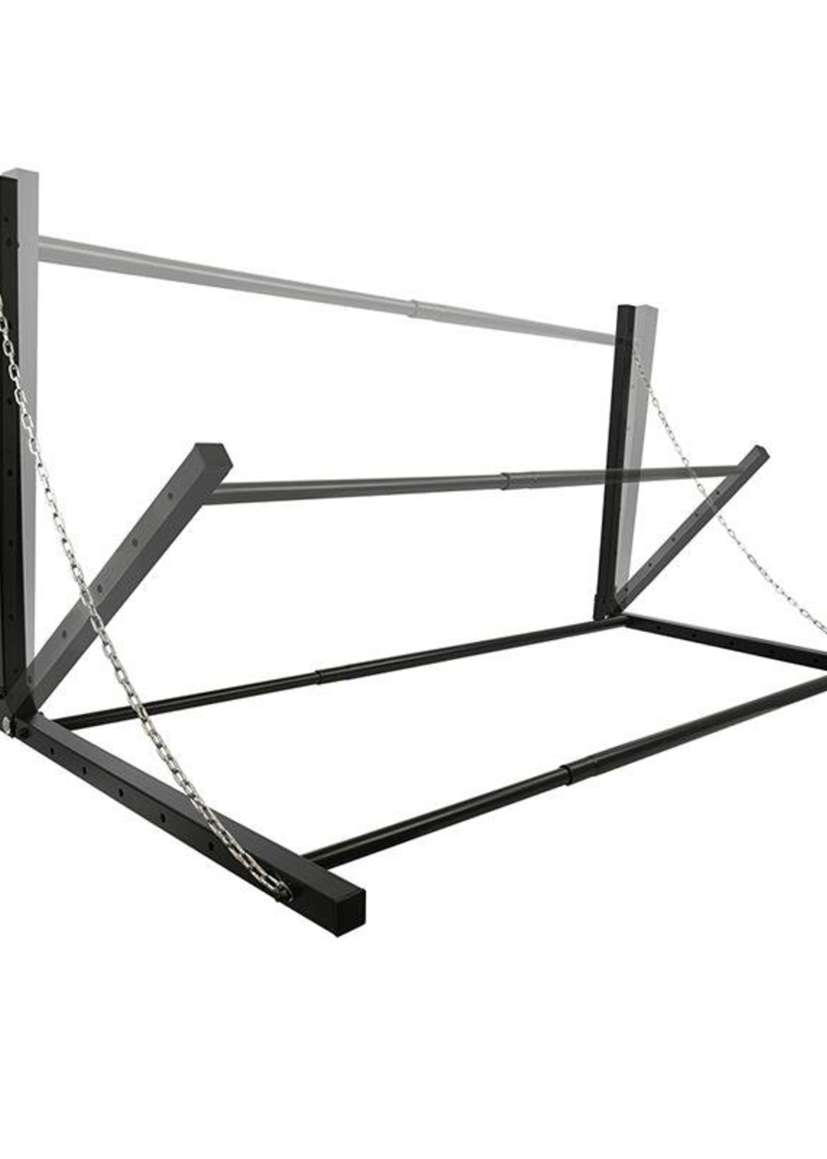 Cantonal Bandenrek muurbevestiging - verstelbaar van 90 tot 122 cm - 90 kg maximaal draagvermogen
