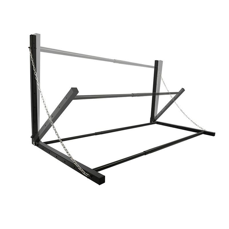 Bandenrek muurbevestiging - verstelbaar van 90 tot 122 cm - 90 kg maximaal draagvermogen