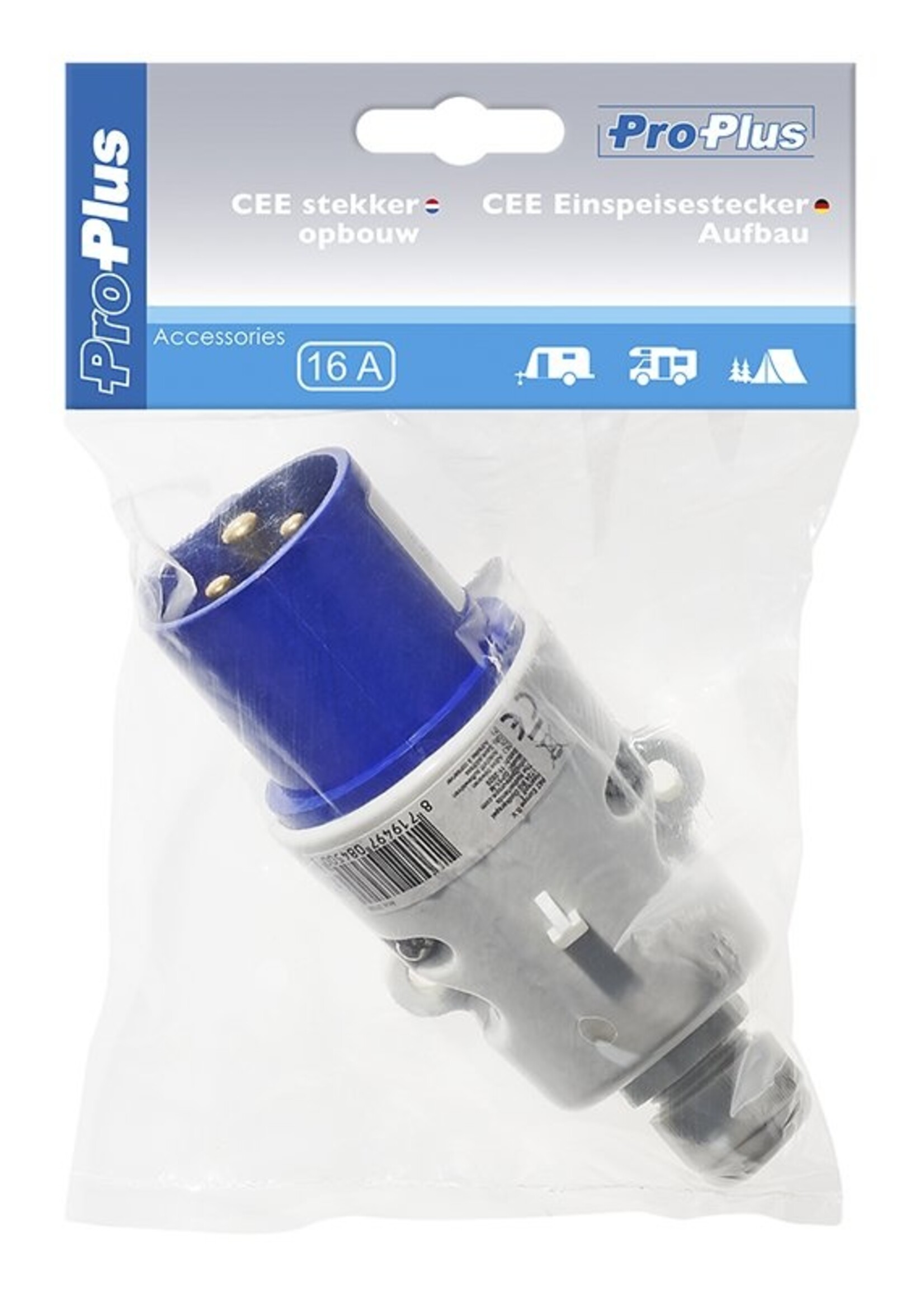 ProPlus CEE stopcontact - opbouw - ProPlus - 3 polig - (M)