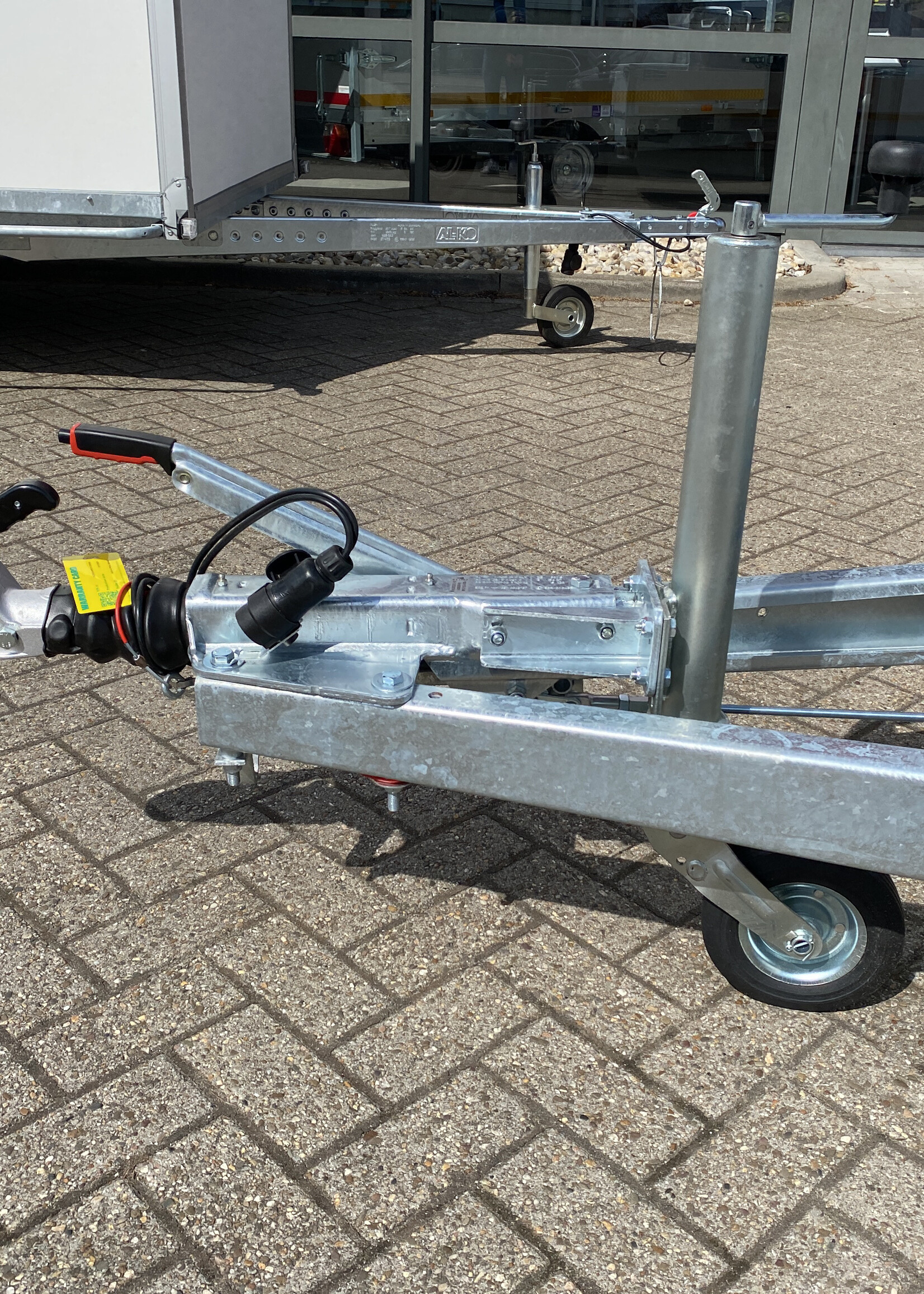 Eduard Geremde Eduard plateauwagen - 506x200 cm - 2700 kg bruto laadvermogen - 63 cm laadvloerhoogte - 30 cm borden
