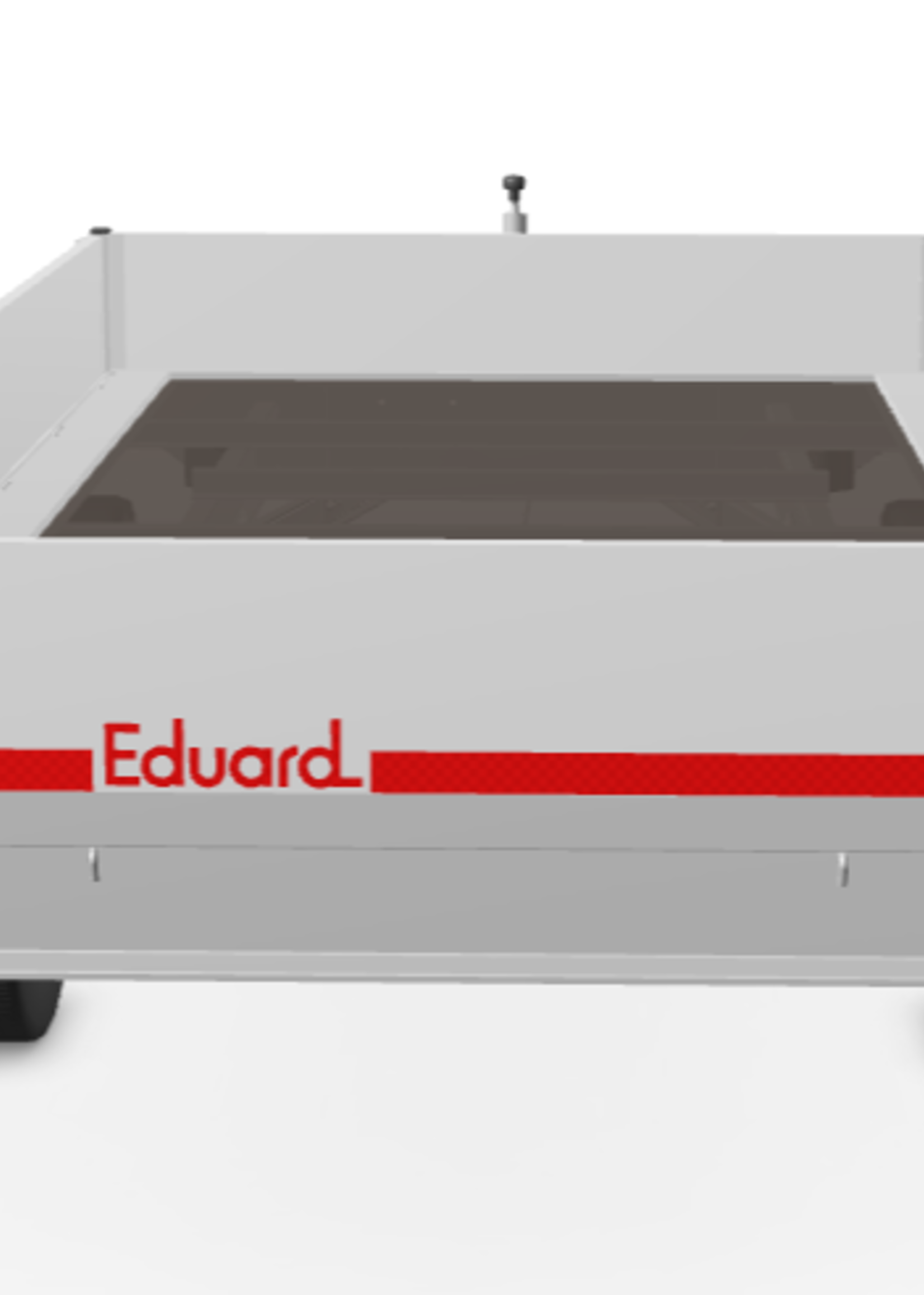 Eduard Geremde Eduard plateauwagen - 310x180 cm - 2000 kg bruto laadvermogen - 72 cm laadvloerhoogte - 30 cm borden