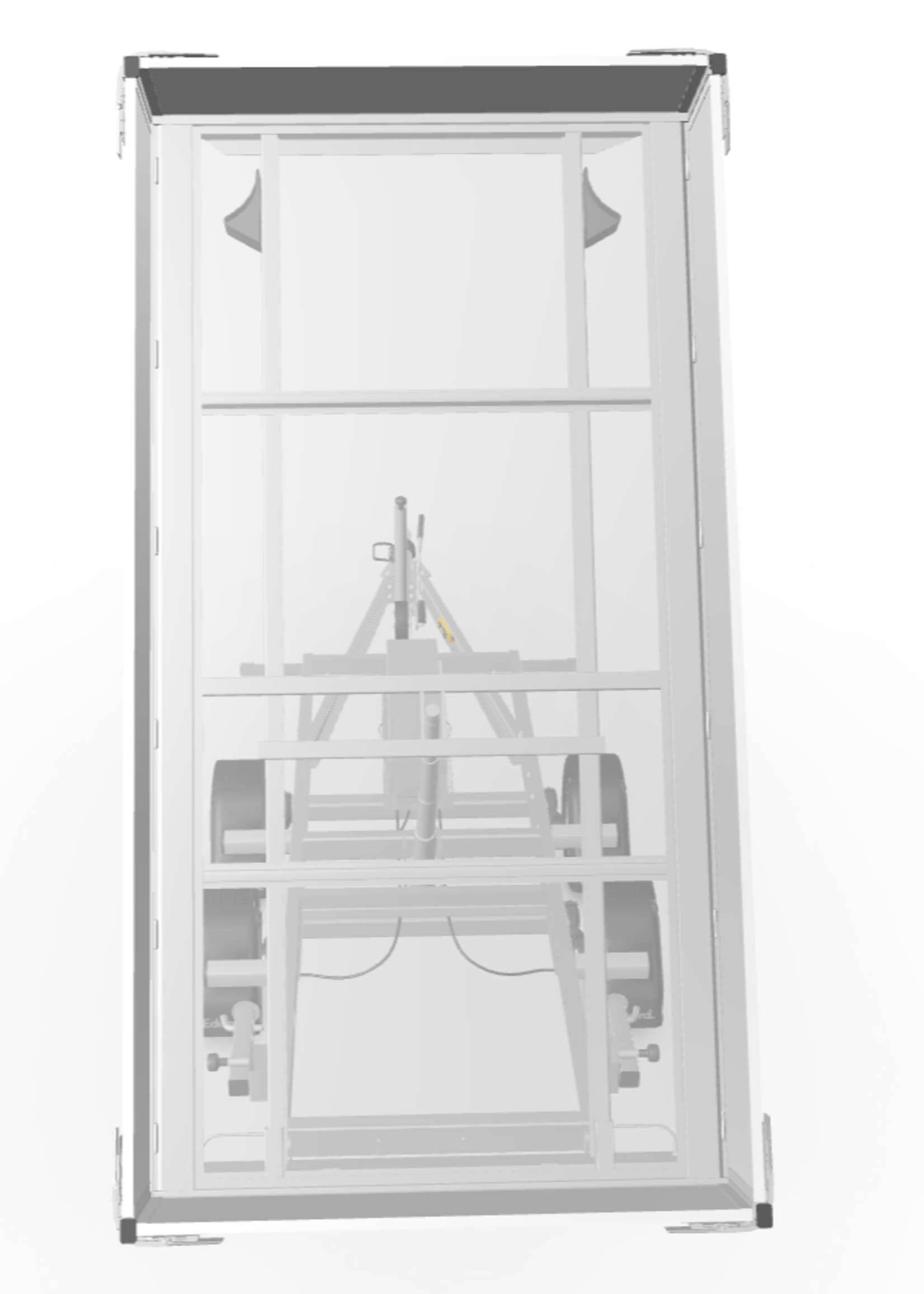 Eduard 310x160 cm - 2700 kg bruto laadvermogen - 63 cm laadvloerhoogte - elektrische bediening - 30 cm borden -  inclusief oprijplaten