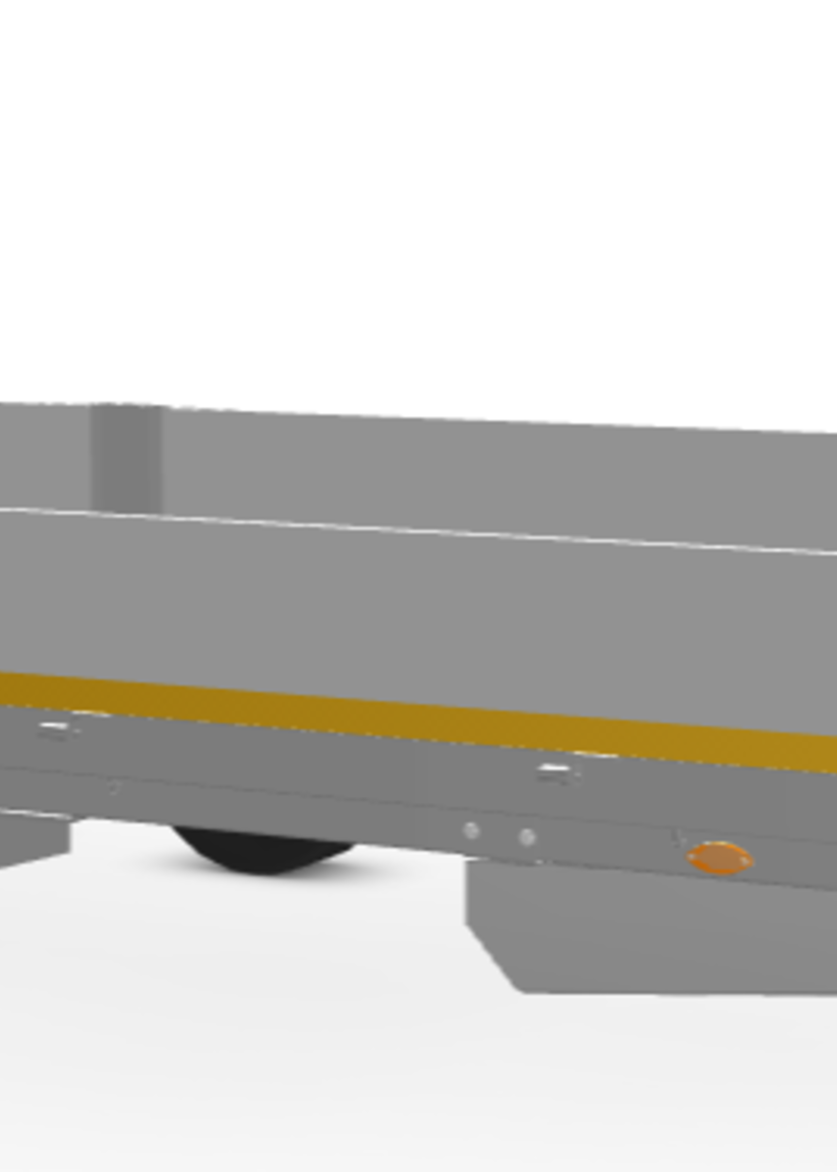 Eduard Geremde Eduard plateauwagen - 606x200 cm - 3500 kg bruto laadvermogen - 63 cm laadvloerhoogte - 30 cm borden