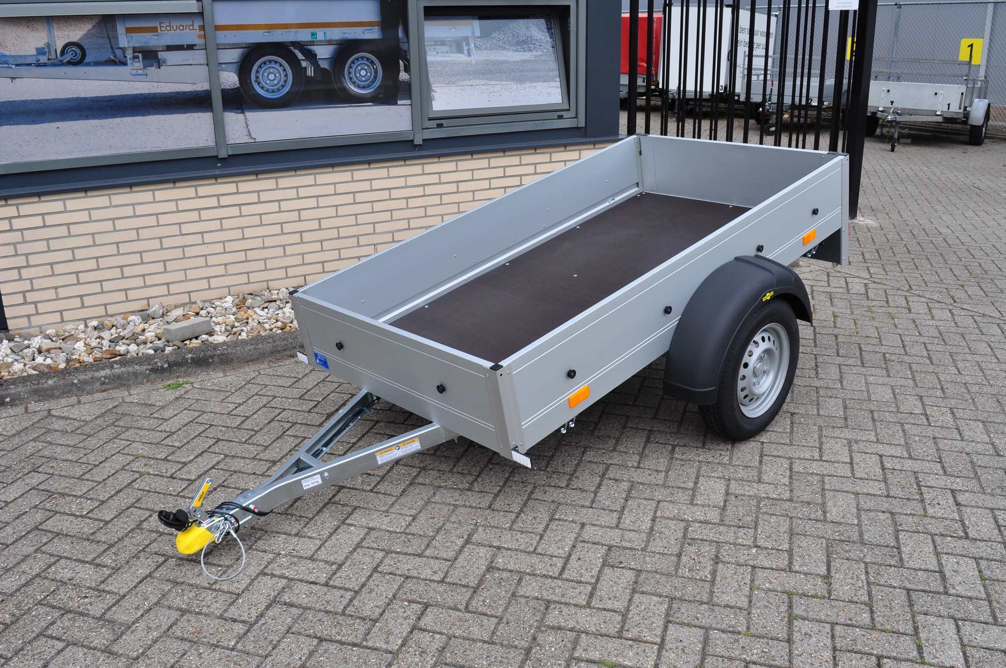 Humabur bakwagen Startrailer H 752010 - 750 kg bruto laadvermogen - 205x110 cm laadoppervlak - ongeremd