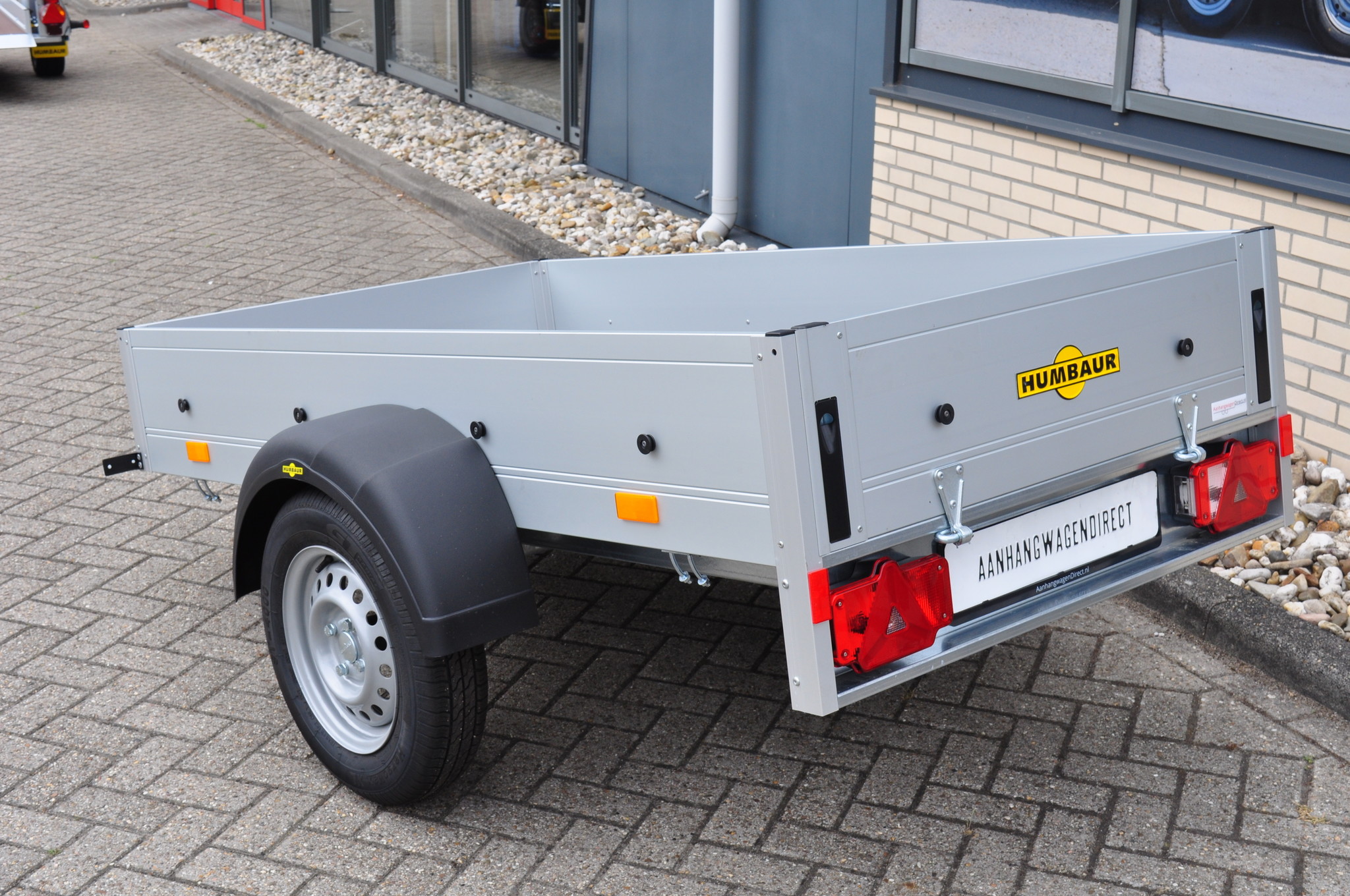 Humabur bakwagen Startrailer H 752010 - 750 kg bruto laadvermogen - 205x110 cm laadoppervlak - ongeremd