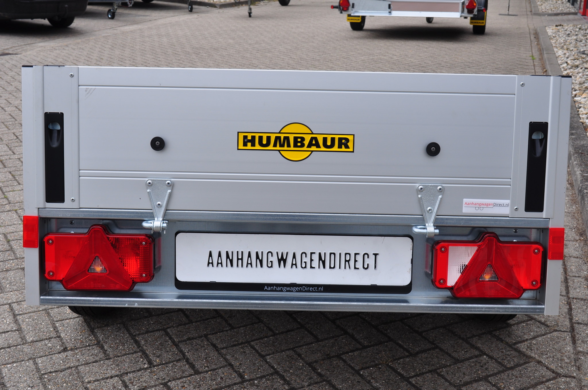Humabur bakwagen Startrailer H 752010 - 750 kg bruto laadvermogen - 205x110 cm laadoppervlak - ongeremd