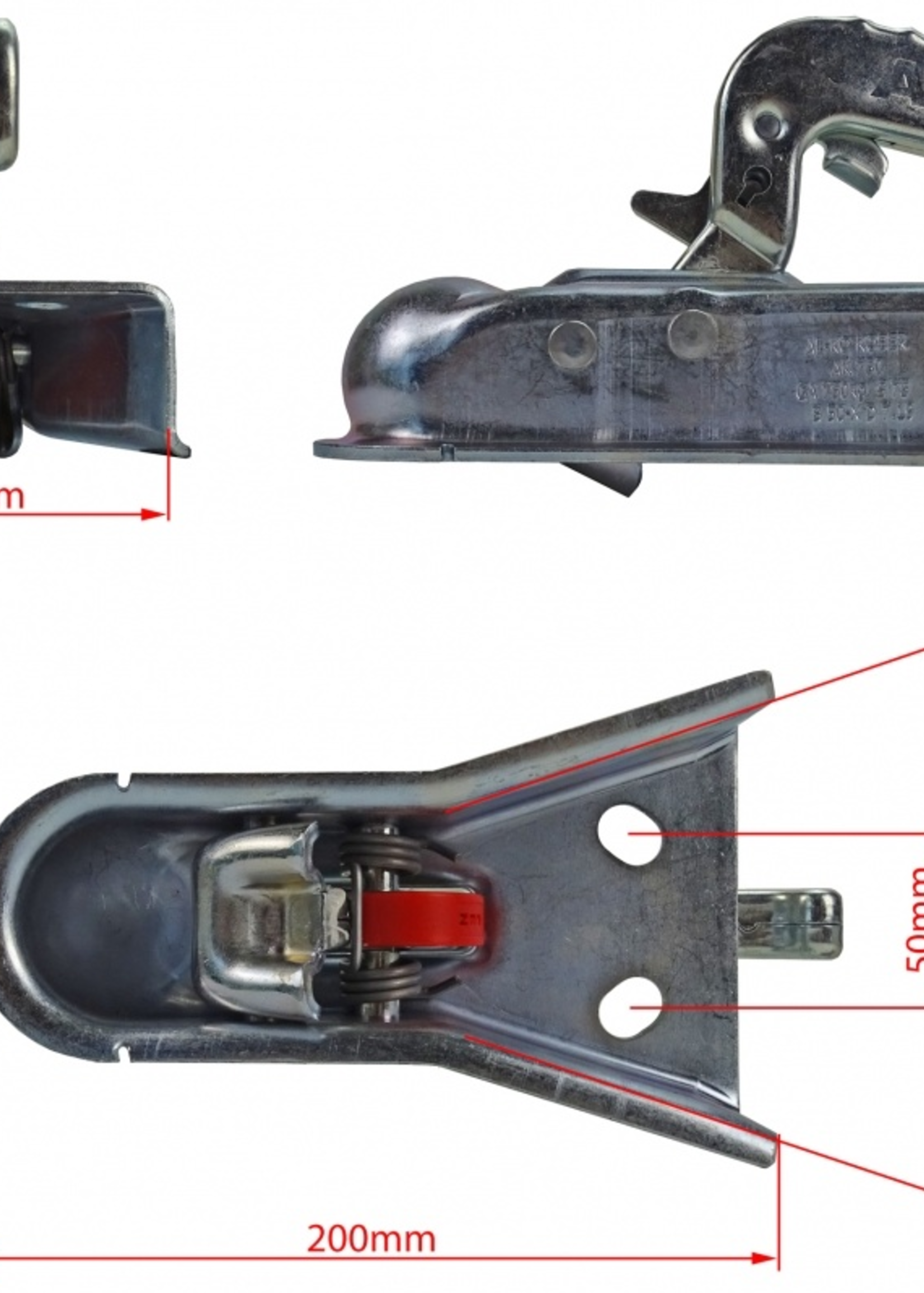 AL-KO AL-KO V-dissel AK 750 plus  - 750 kg - ongeremde koppeling