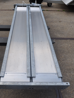 Hulco Oprijplaten - ALU - (250x30x6,5 cm) - in cassette