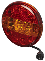 Cantonal LED achterlicht rond - 5 polige connector - 30 cm kabel