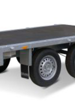 Eduard Geremde Eduard plateauwagen - 256x150 cm - 2700 kg bruto laadvermogen - 63 cm laadvloerhoogte - vlak - tandemasser