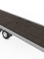 Eduard Geremde Eduard autotransporter - 606x220 cm - 3000 kg bruto laadvermogen - 63 cm laadvloerhoogte - inclusief lier en oprijplaten