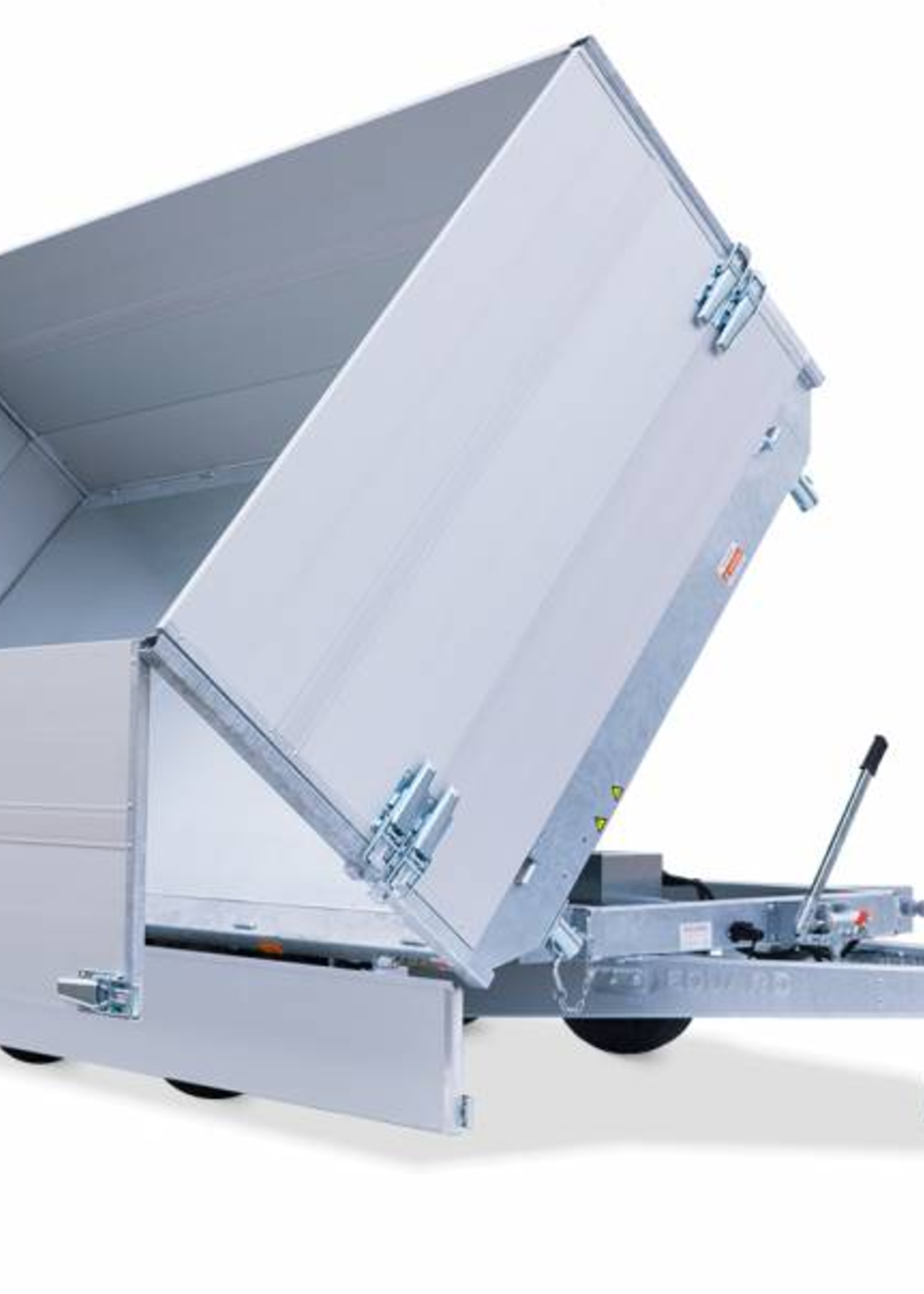Eduard Eduard opzetborden bovenscharnierend 70 cm 506x200 cm geschikt voor machinetransporter