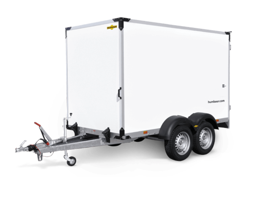Humbaur HK gesloten aanhanger - 2000 kg bruto laadvermogen - 304x151x180 cm laadoppervlakte - geremd