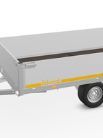 Eduard Eduard plateauwagen 256x150 cm - 750 kg - ongeremd