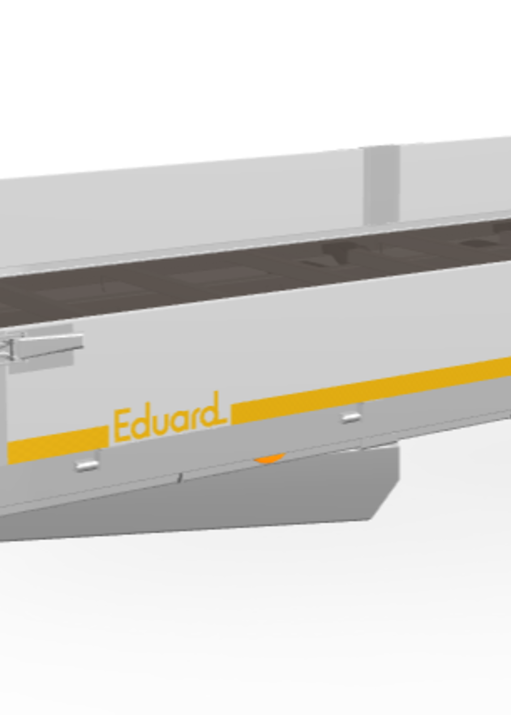 Eduard Geremde Eduard plateauwagen - 556x220 cm - 3000 kg bruto laadvermogen - 63 cm laadvloerhoogte - inclusief oprijplaten - 30 cm borden