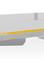 Eduard Geremde Eduard plateauwagen - 606x220 cm - 3500 kg bruto laadvermogen - 63 cm laadvloerhoogte - 30 cm borden - tridem asser