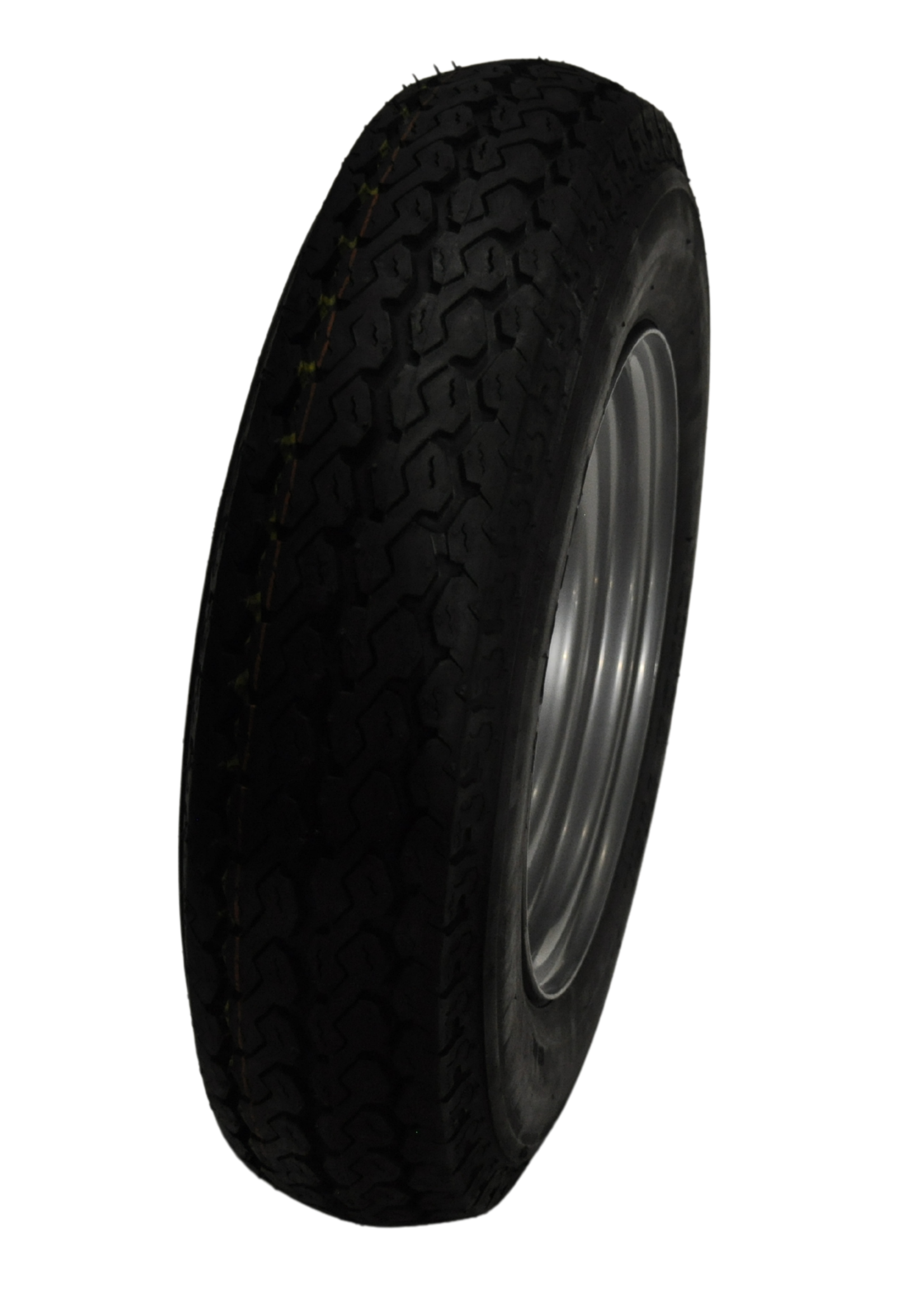 Cantonal Compleet wiel - 4.50-10 band + velg - opel steek: 4x100 - draagvermogen 400 kg - 6PR - naafdiameter 60 mm