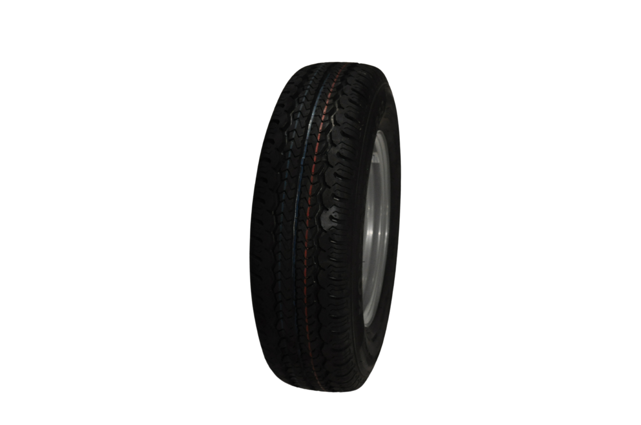 Compleet wiel 175R13 band + velg - steekmaat 4x139,7- draagvermogen 700 kg - 95,5 mm naafdiameter