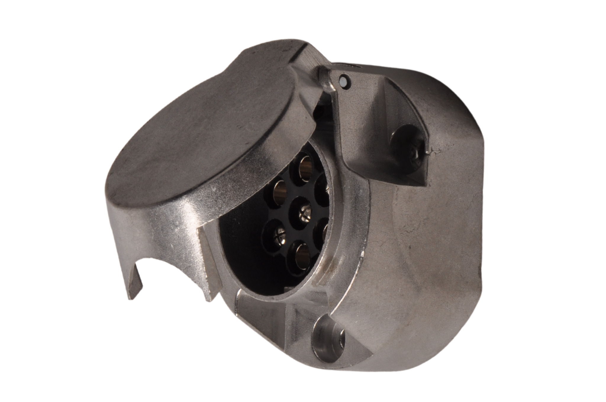 Premium aluminium stekkerdoos 7 polig inclusief mistlampafschakeling