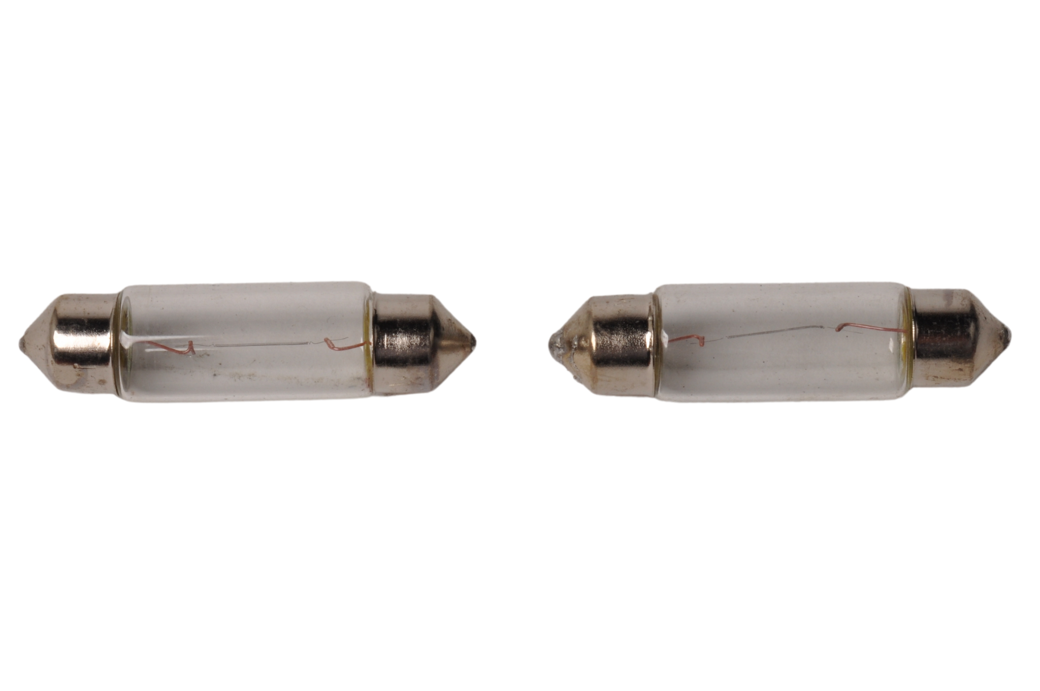 Buislampjes in set van twee stuks 12V-5W
