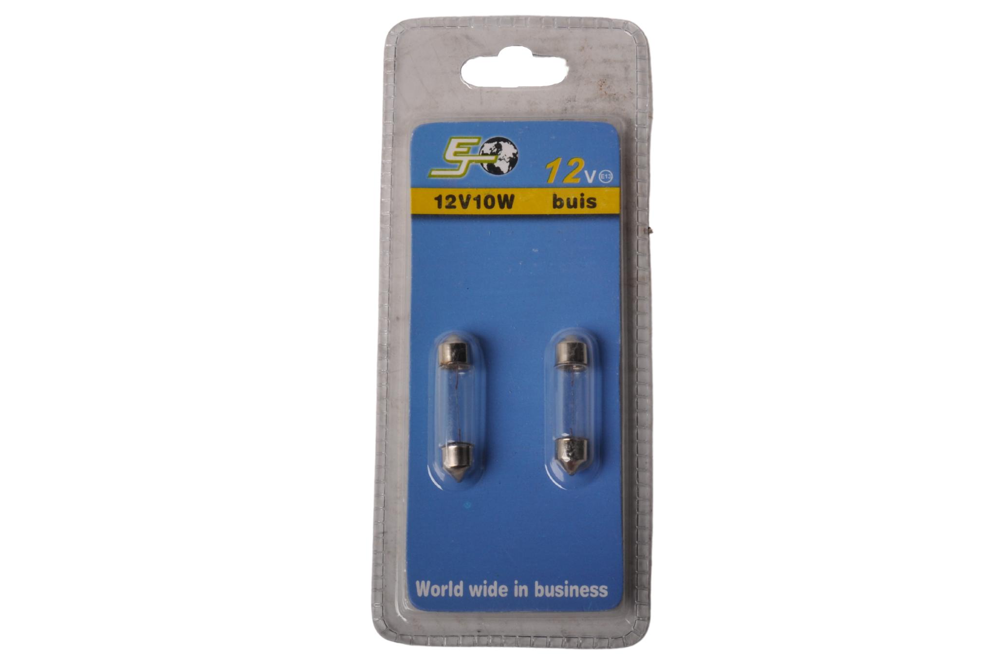 Buislampjes in set van twee stuks 12V-10W