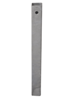 Cantonal stelpijp voor boottrailer 40x40x400 mm