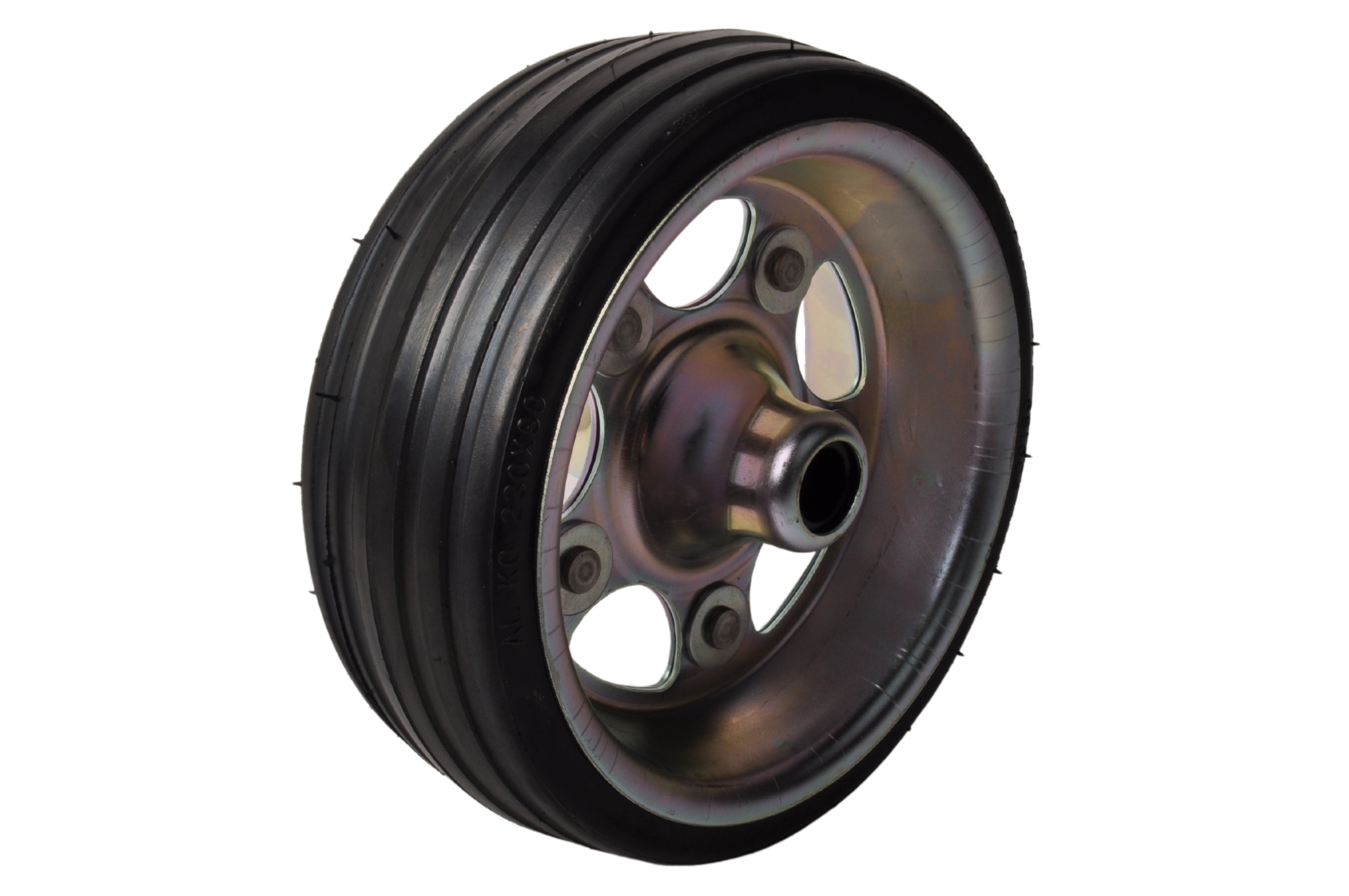230x80 mm neuswieltje met stalen velg