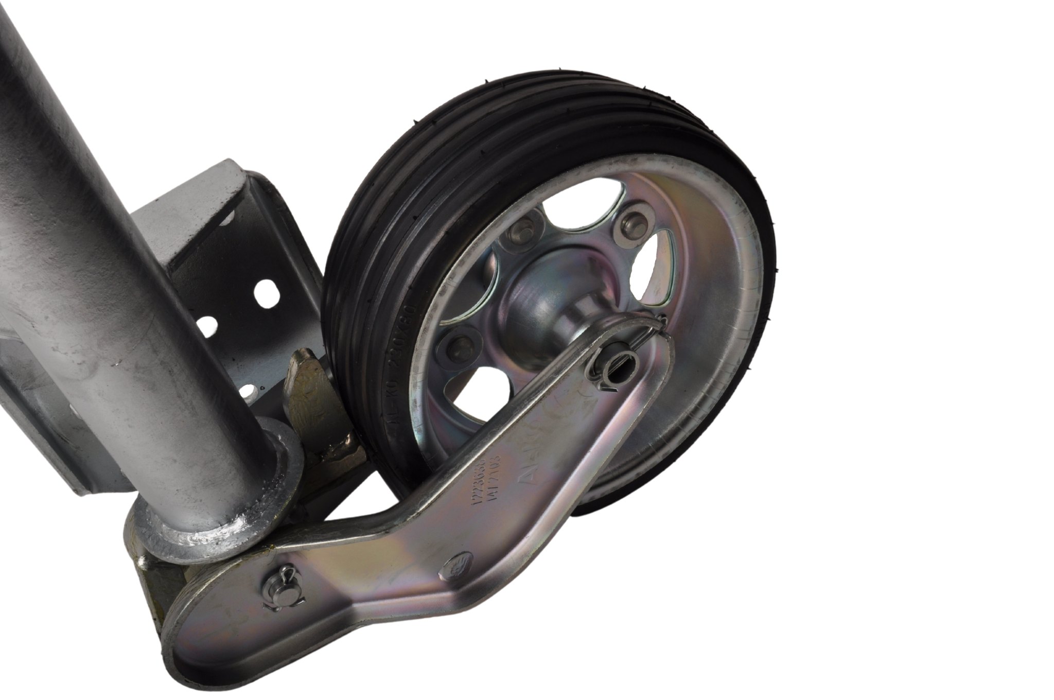 230x80 mm neuswieltje met stalen velg