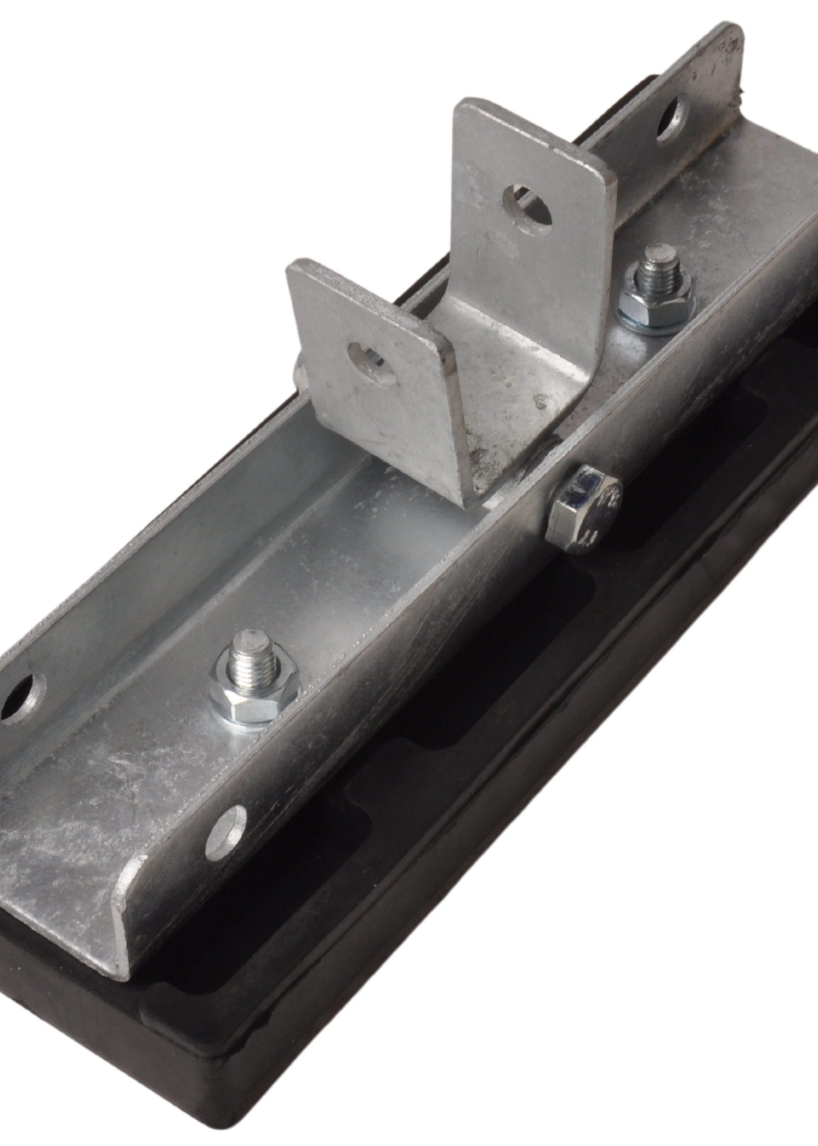 Cantonal Stootkussen op houder- verstelbaar - zwart - 300x100x30 mm