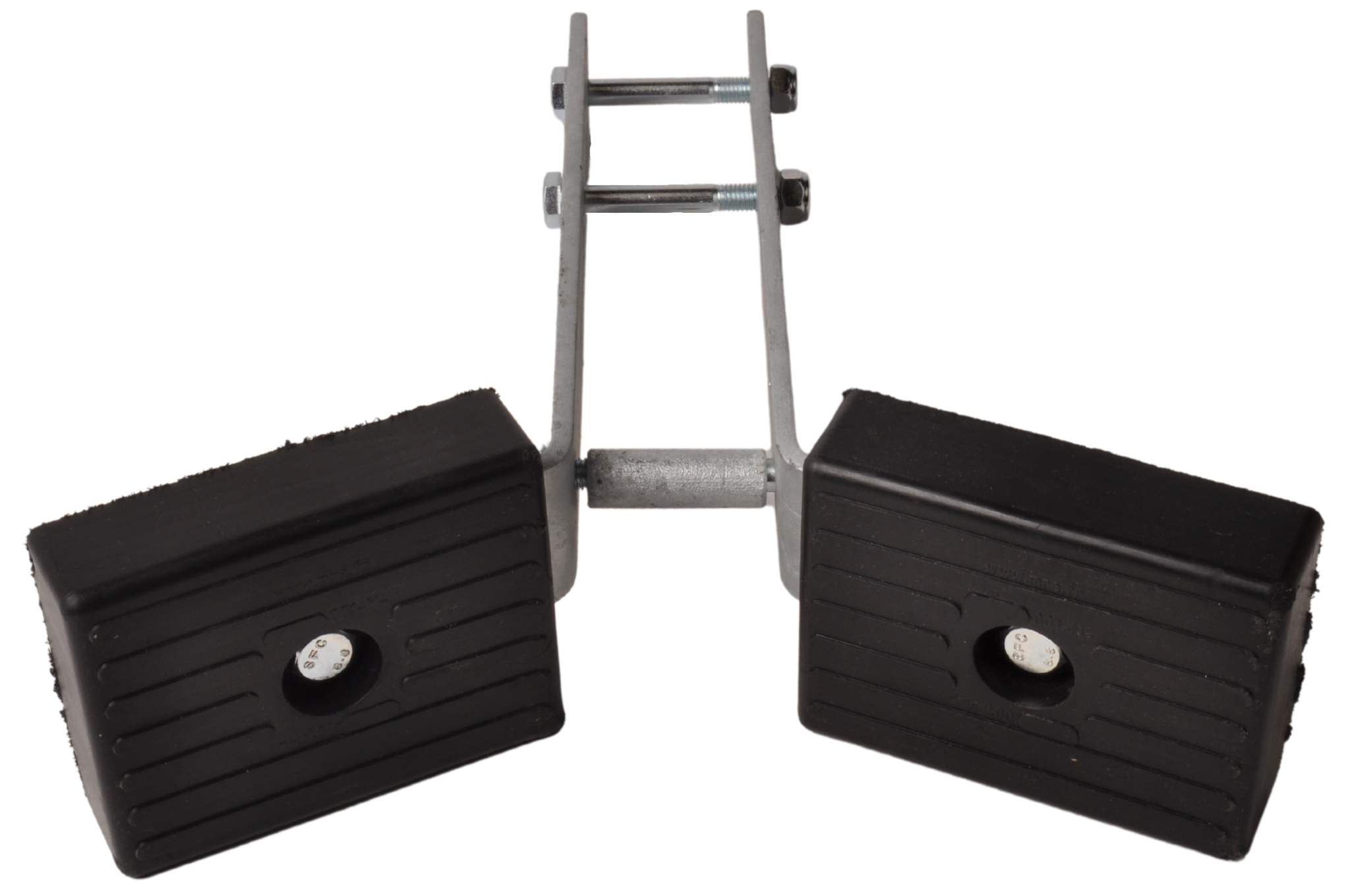 Bootvangmuil / boegsteun met houder voor koker 60×60 mm