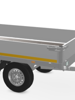 Eduard Eduard plateauwagen - 256x150 cm - 750 kg - geremd