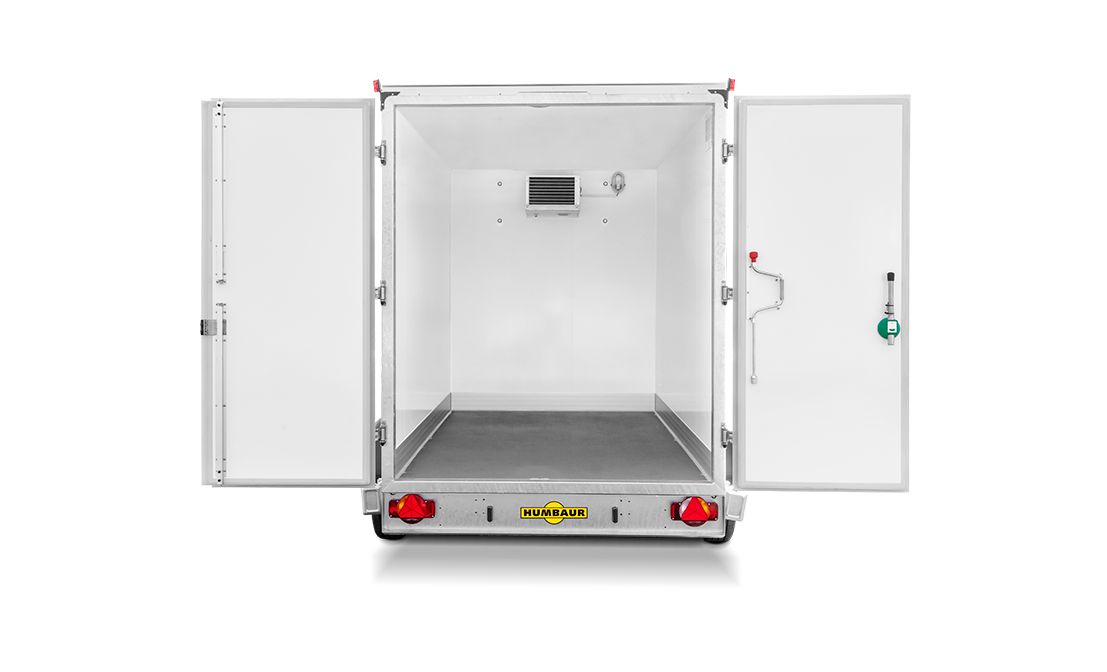 Humbaur HGK 13 27 16 - 21 PF 60 Deluxe - 1300 kg bruto laadvermogen - 263x147 cm laadoppervlakte - geremd