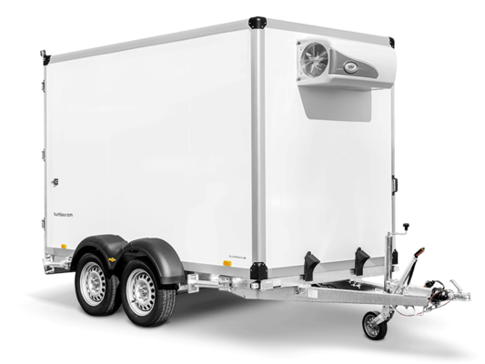 Humbaur HGK 253218 - 21 PF60 Deluxe - 2500 kg bruto laadvermogen - 313x167x197 cm laadoppervlakte - geremd