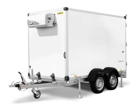 Humbaur HGK 253218 - 21 PF60 Deluxe - 2500 kg bruto laadvermogen - 313x167x197 cm laadoppervlakte - geremd