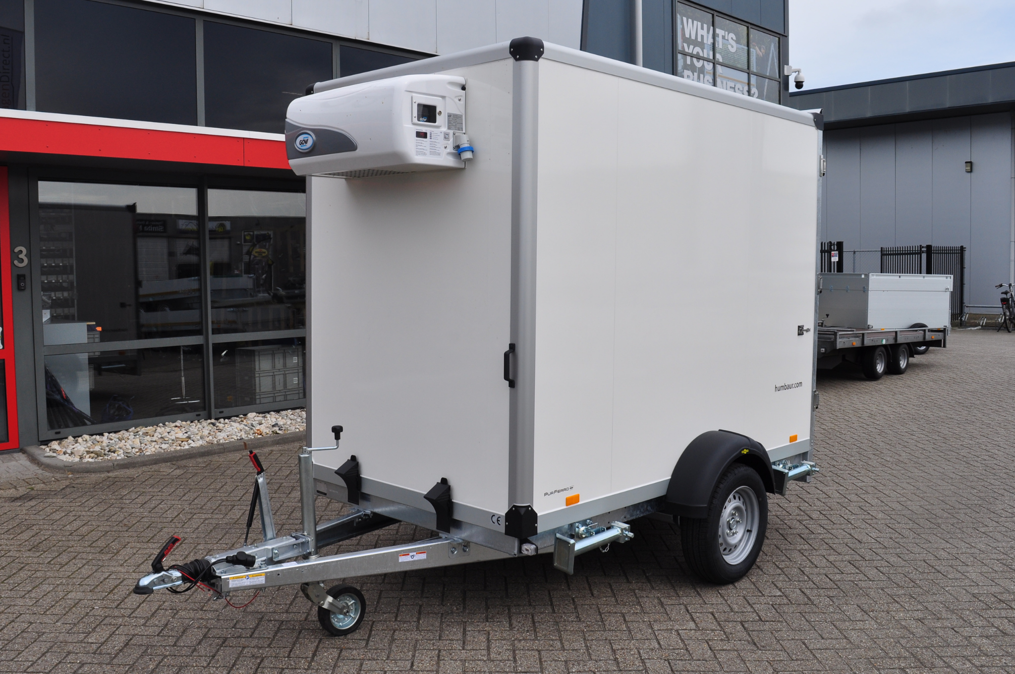 Humbaur HGK 13 27 16 - 21 PF 60 Deluxe - 1300 kg bruto laadvermogen - 263x147 cm laadoppervlakte - geremd