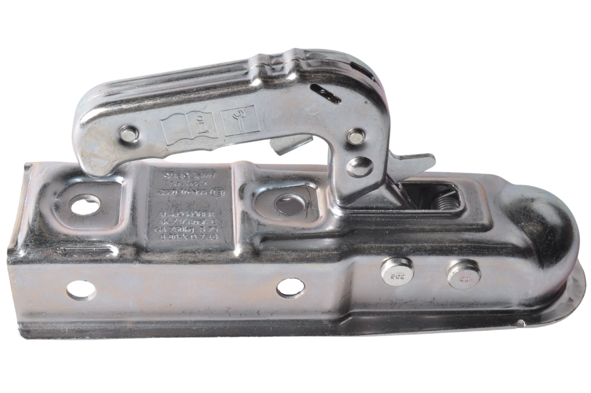 AL-KO AK7-E - koker 60 mm - 750 kg - ongeremde koppeling