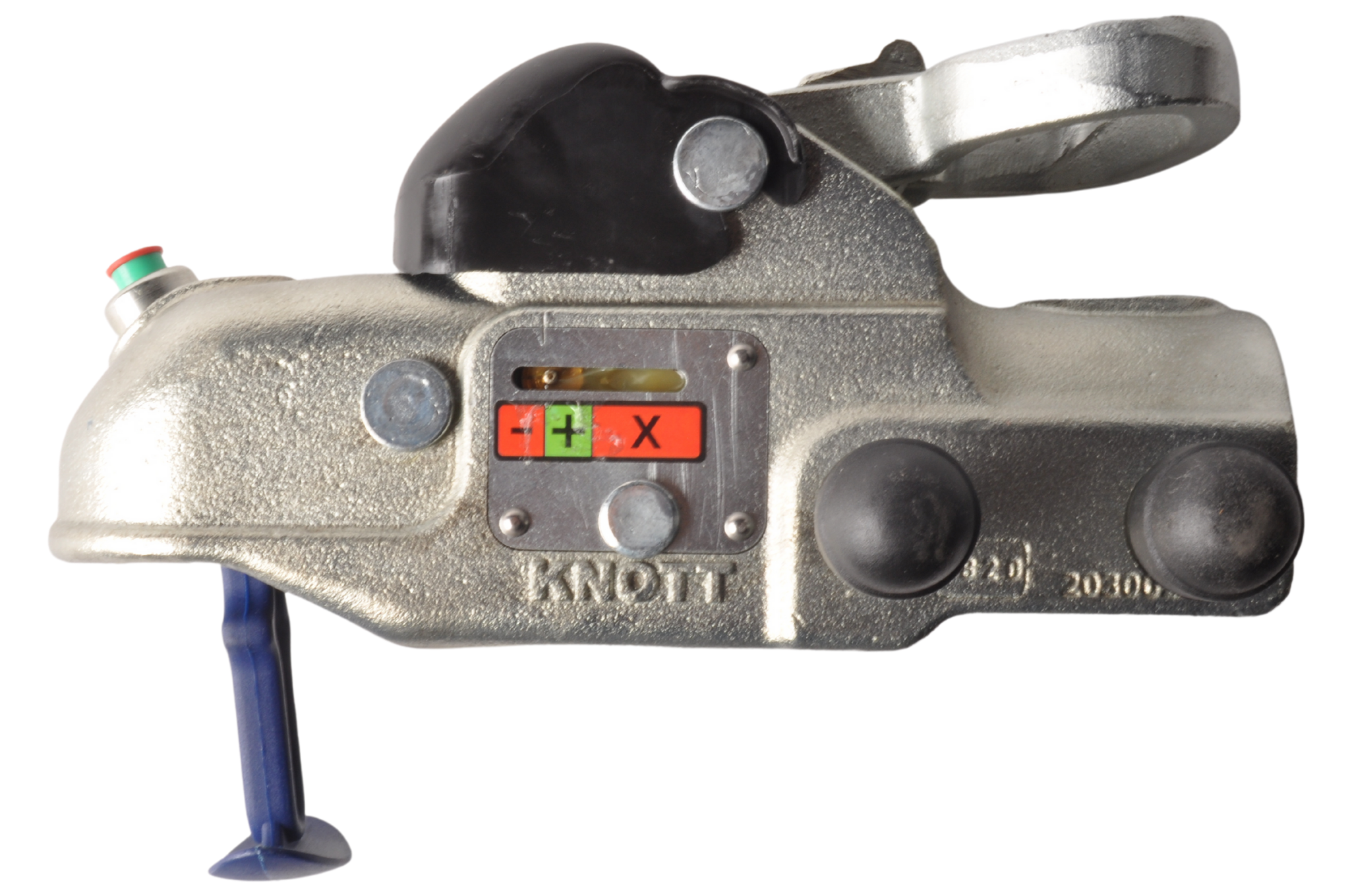 Knott AV35 - rond 60 mm - 3500 kg - geremde koppeling met geïntegreerd slot