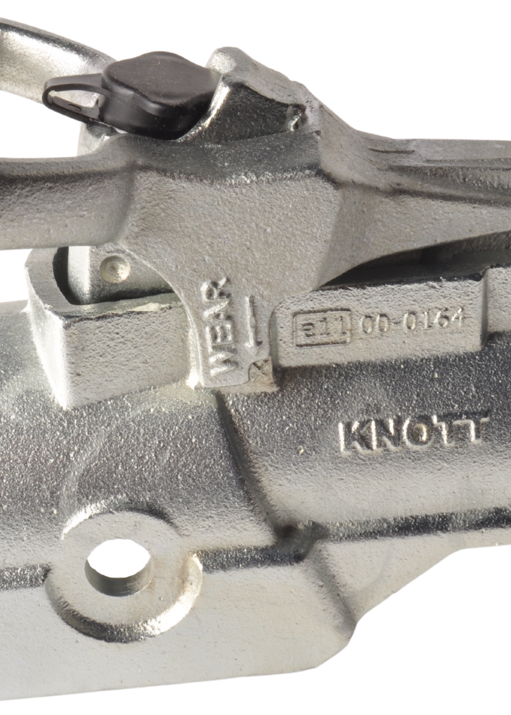 Knott Knott AV50 - rond 60 mm - 3500 kg - geremde koppeling met geïntegreerd slot