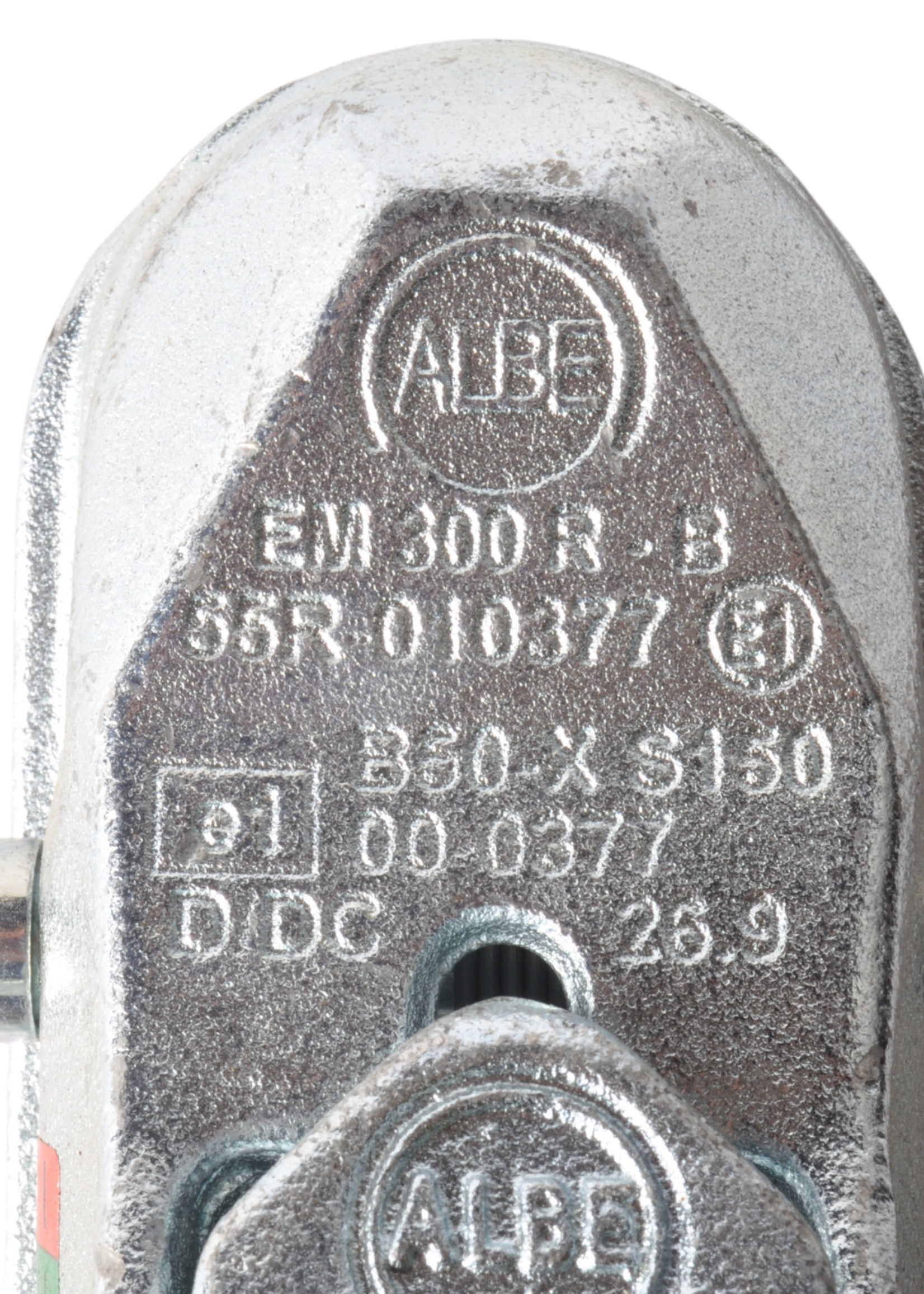 Winterhoff Winterhoff/Albe EM300RBS - rond 50 mm - 3000 kg - geremde koppeling met zijgreep
