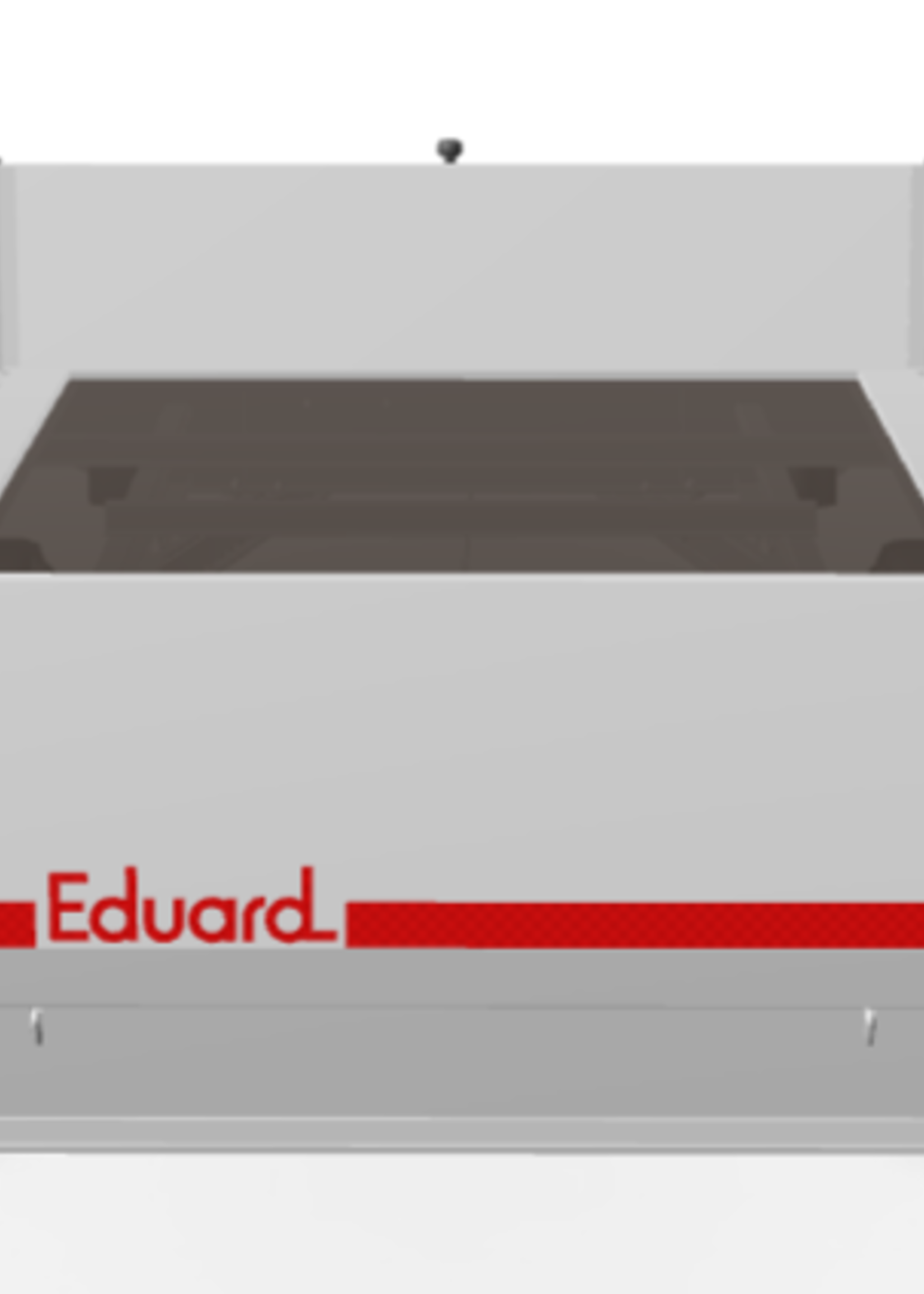 Eduard Geremde Eduard plateauwagen - 310x180 cm - 2000 kg bruto laadvermogen - 63 cm laadvloerhoogte - 40 cm borden