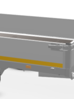 Eduard Eduard plateauwagen 256x150 cm - 750 kg -  ongeremd