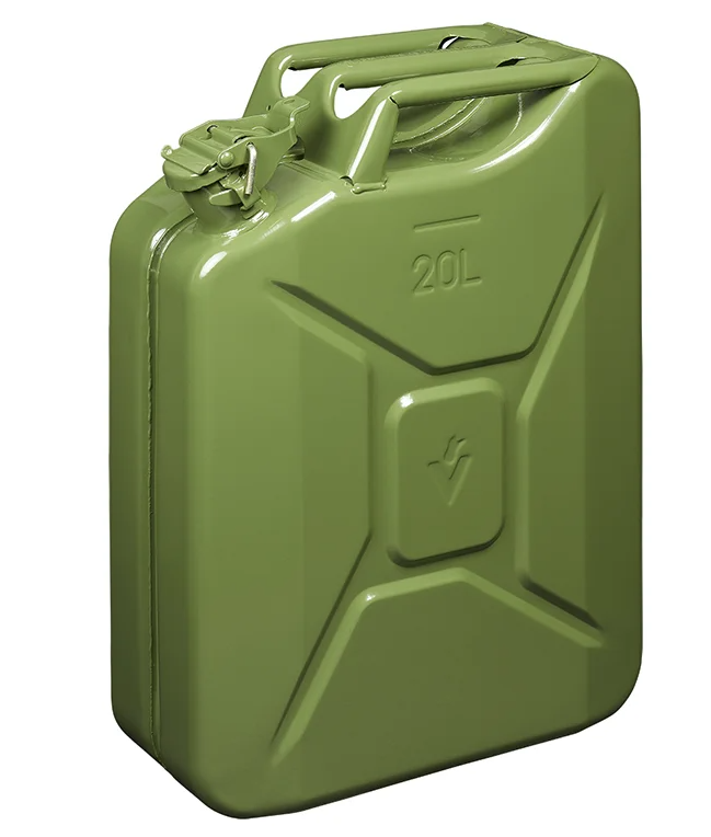 trui Echt afwijzing Metalen jerrycan - 20 liter - perfect voor de opslag van brandstof -  Aanhanger onderdelen voordelig bestellen